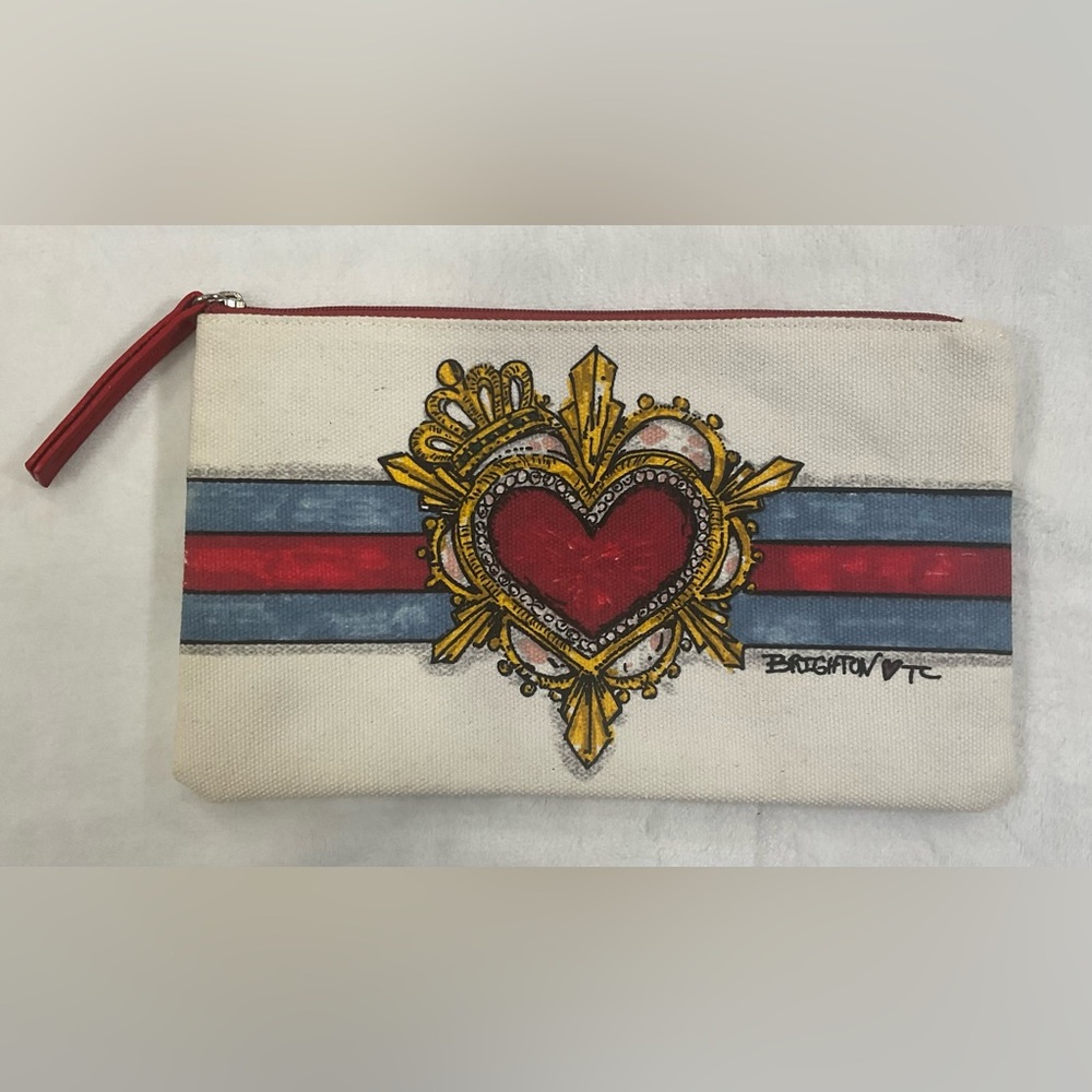 Brighton Make-up‎ Jewelry Bag In Love We Trust Pouch